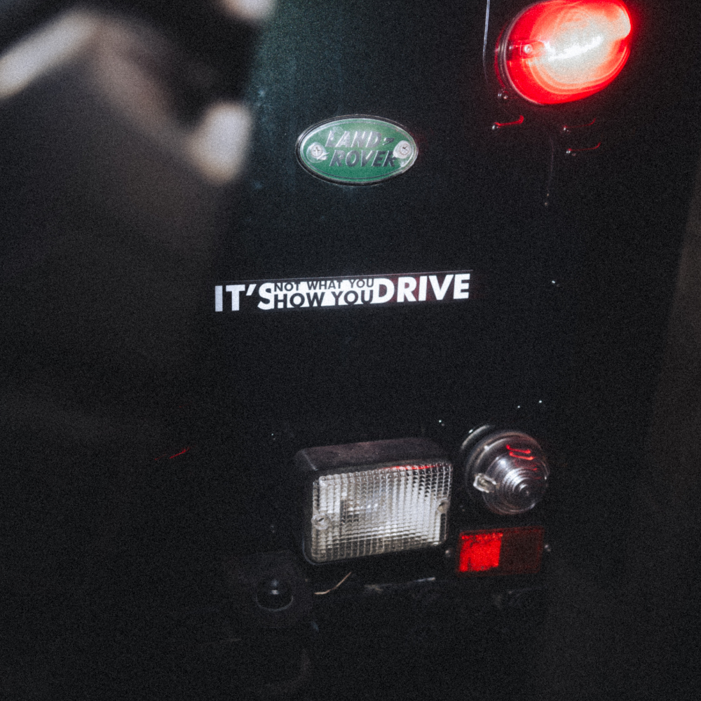 STICKERS IT'S NOT WHAT YOU DRIVE